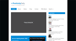 Desktop Screenshot of positivitydaily.com